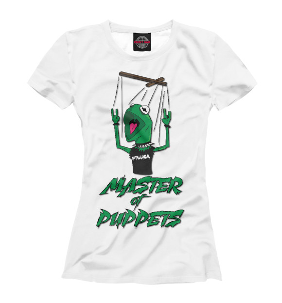 Футболка Metallica Master of Puppets для девочек 