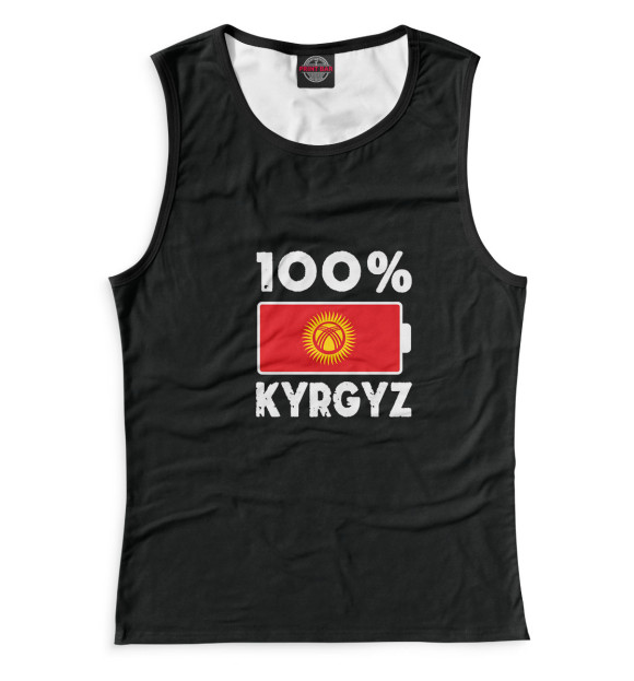 Майка 100% Kyrgyz для девочек 