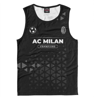 Майка для мальчиков AC Milan Форма Champions