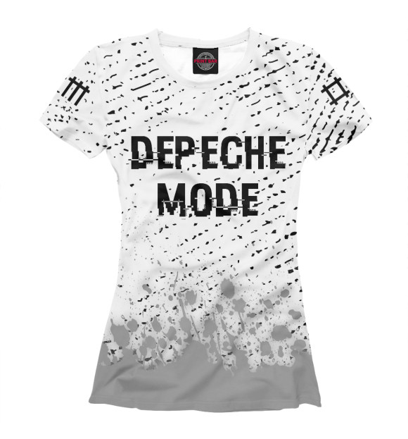Футболка Depeche Mode Glitch Light для девочек 