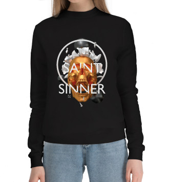 Хлопковый свитшот Saint Sinner