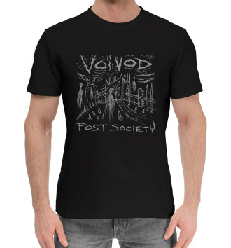 Мужская Хлопковая футболка Voivod