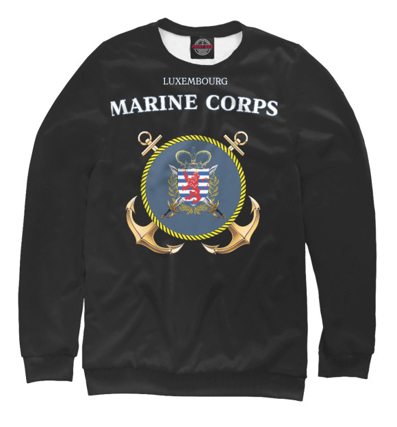 Свитшот Luxembourg Marine Corps для девочек 