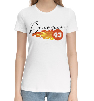 Хлопковая футболка Команда мечты 43