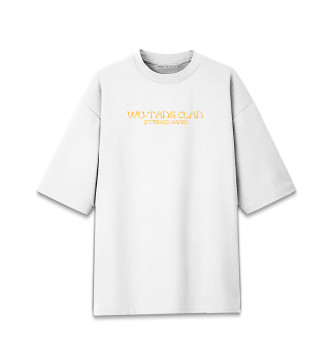 Женская Хлопковая футболка оверсайз Wu-Tang Clan