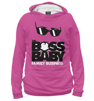 Худи для девочек Boss Baby: family business