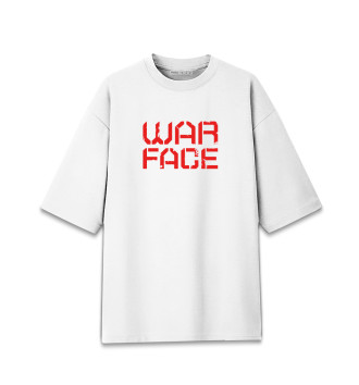 Хлопковая футболка оверсайз WarFace