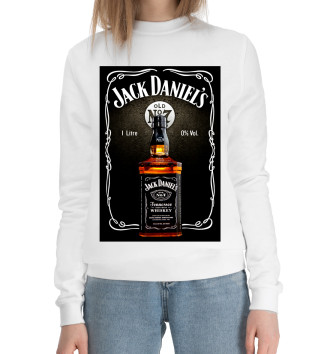 Хлопковый свитшот Jack Daniel's 0%