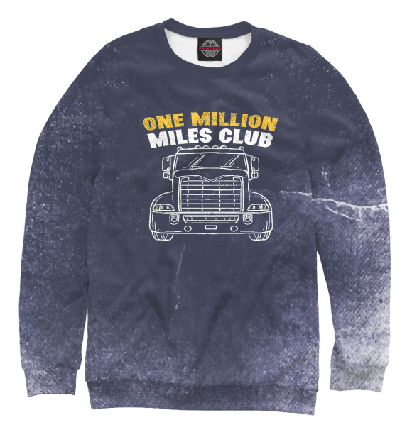 Свитшот One Million Miles Club для девочек 