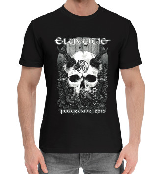 Мужская Хлопковая футболка Eluveitie