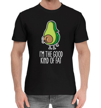 Мужская Хлопковая футболка Keep calm and go banana