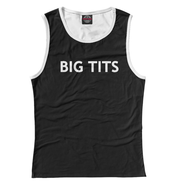 Майка Big Tits для девочек 