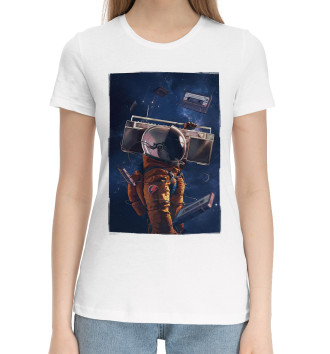 Хлопковая футболка Космонавт
