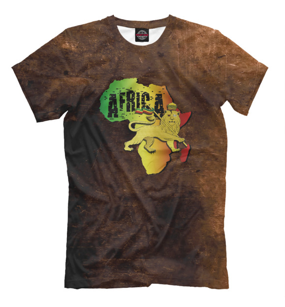 Футболка Africa Lion of Zion Lion для мальчиков 