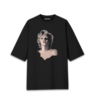 Мужская Хлопковая футболка оверсайз Luscious Marilyn
