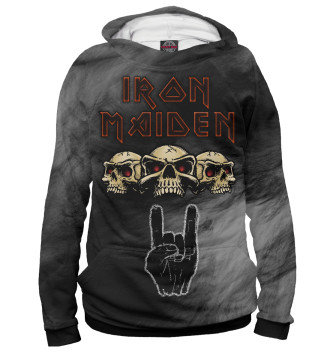 Мужское Худи Группа Iron Maiden
