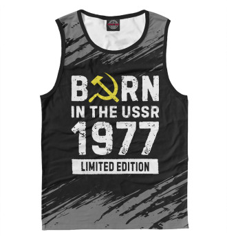 Майка для мальчиков Born In The USSR 1977 Limited Edition