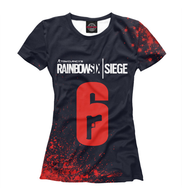 Футболка Rainbow Six Siege для девочек 
