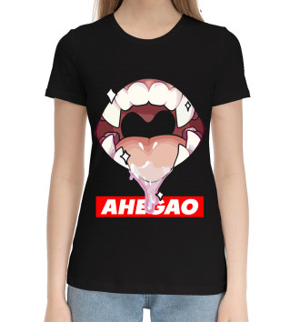 Хлопковая футболка Ahegao