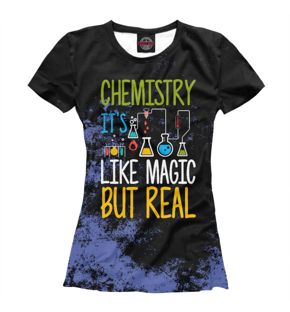 Футболка Chemistry It's Like Magic для девочек 