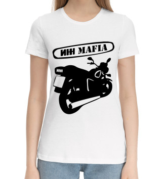 Женская Хлопковая футболка ИЖ мафия