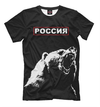 Футболка Русский медведь и герб