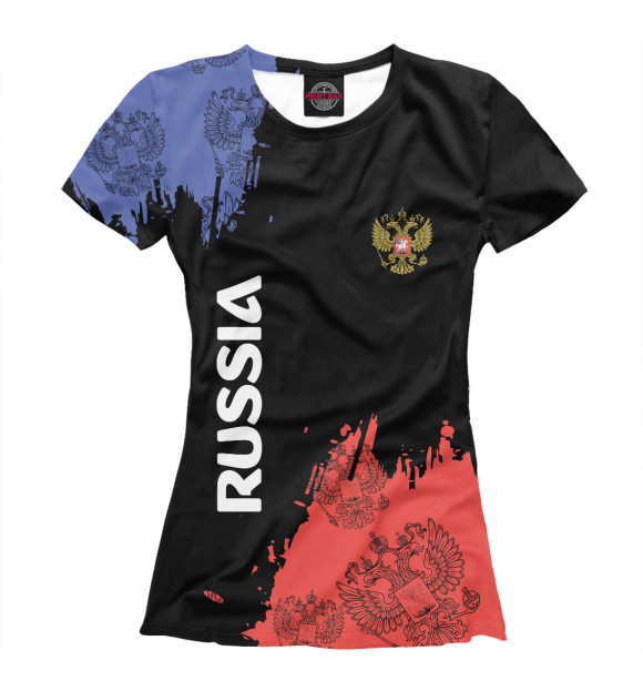Футболка RUSSIA для девочек 