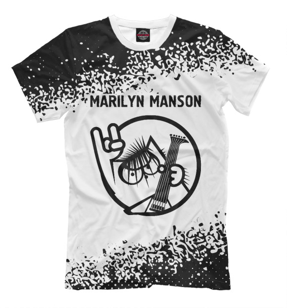 Футболка Marilyn Manson / Кот для мальчиков 