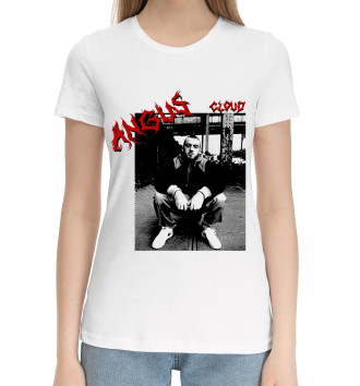 Женская Хлопковая футболка Angus Cloud