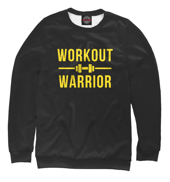 Свитшот Workout warrior для девочек 