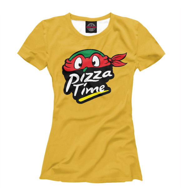 Футболка Pizza Time для девочек 