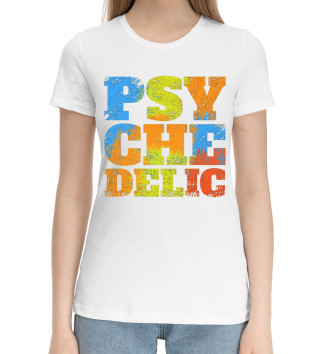 Хлопковая футболка Психоделика