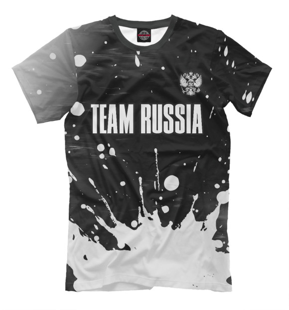 Футболка Russia - Герб | Team Russia для мальчиков 