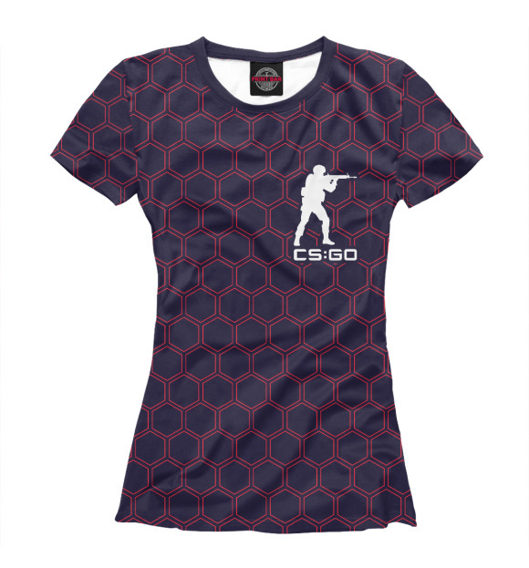 Футболка CS GO (Контр Страйк) для девочек 