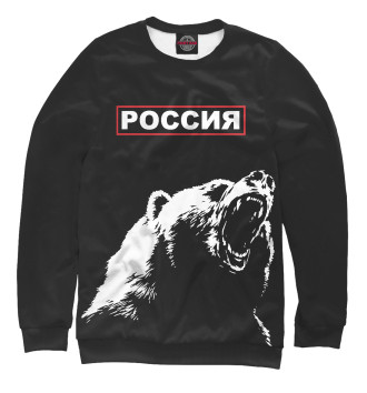 Мужской Свитшот Русский медведь и герб