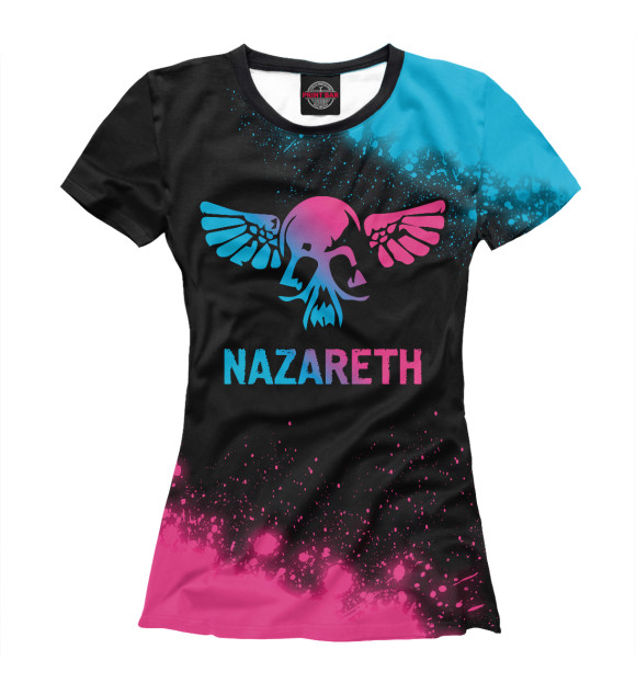 Футболка Nazareth Neon Gradient для девочек 