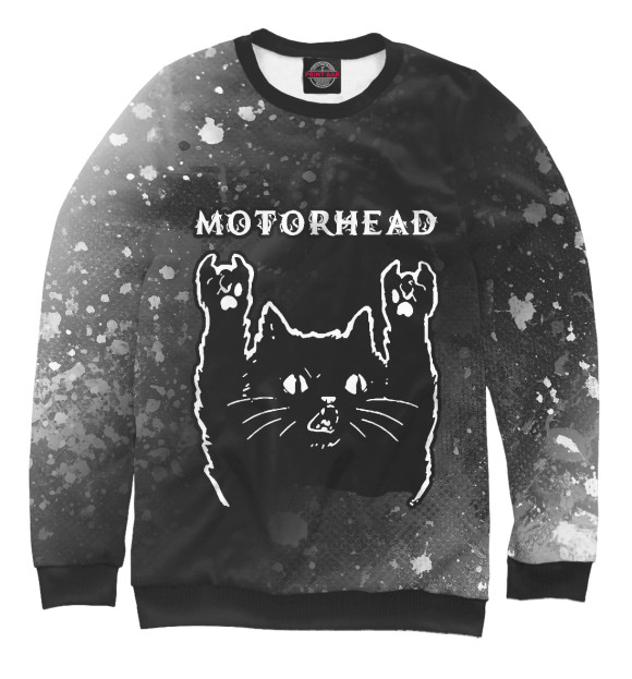 Свитшот Motorhead - Рок Кот для мальчиков 