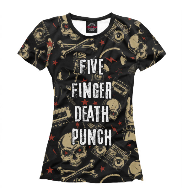 Футболка Five Finger Death Punch для девочек 