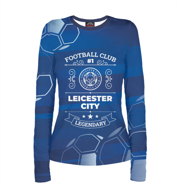 Женский Лонгслив Leicester City FC #1