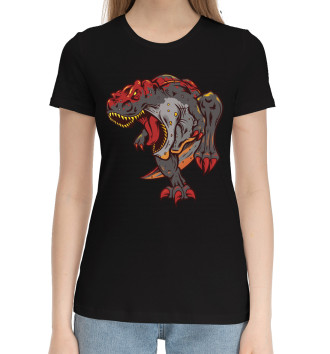 Хлопковая футболка Динозавр