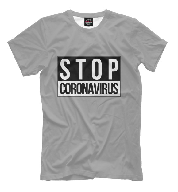Футболка Стоп коронавирус для мальчиков 
