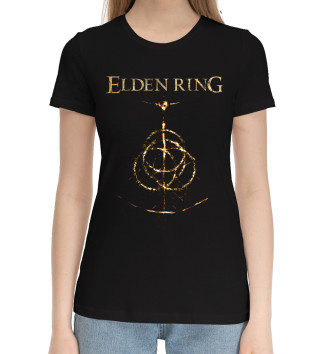 Женская Хлопковая футболка Elden Ring