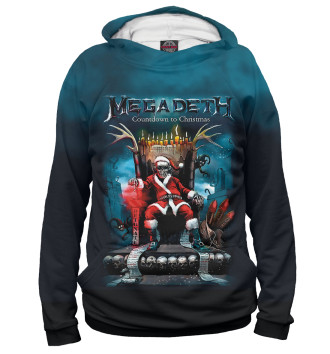 Худи для мальчиков Megadeth Санта