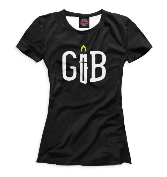 Футболка GB black для девочек 