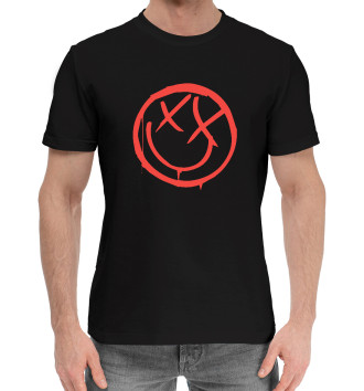 Мужская Хлопковая футболка Blink-182