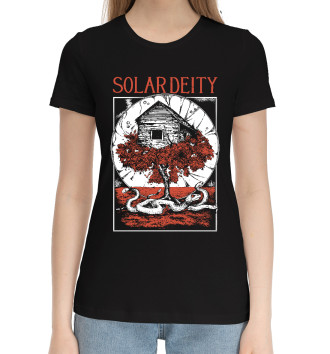 Хлопковая футболка Solar Deity