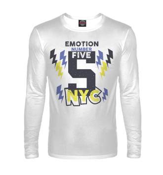 Лонгслив Emotion number five NYC 5