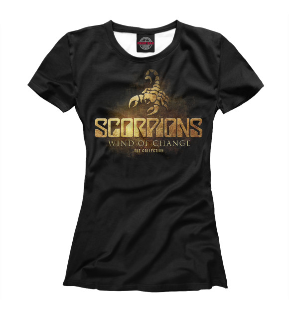 Футболка Scorpions для девочек 