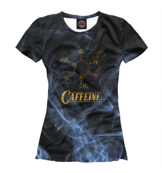 Женская Футболка Coffee Science Chemist