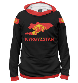 Худи для девочек Киргизстан